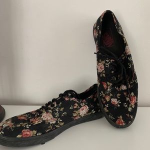 Floral vans